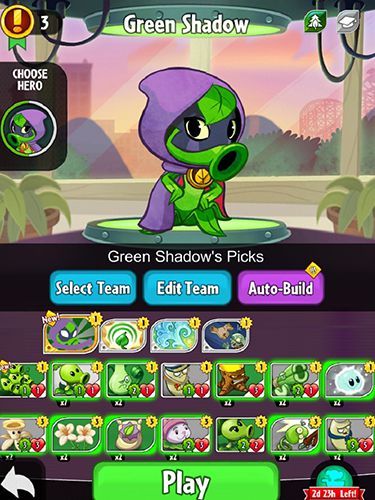 Plants vs. zombies: Heroes for iPhone for free