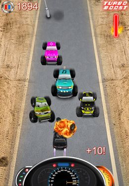 Monster Trucks vs COPS HD – FULL VERSION for iPhone for free