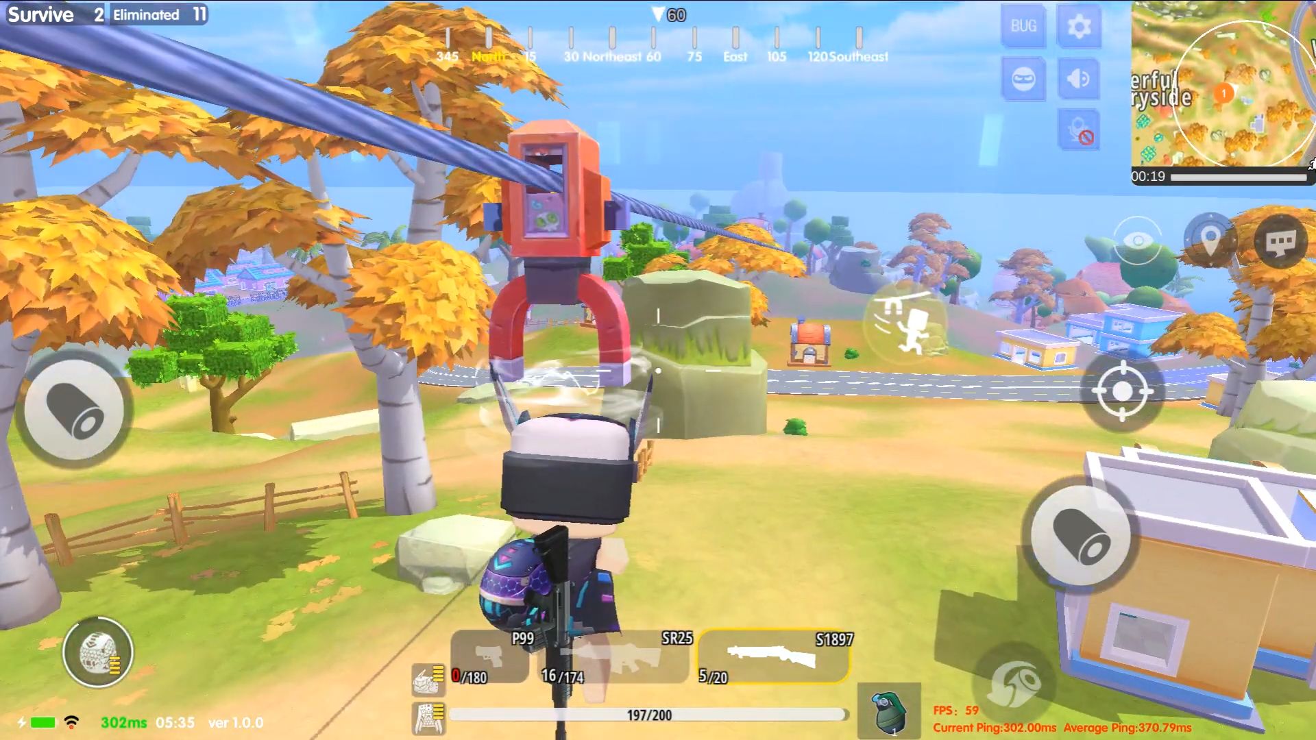 Mini World Royale captura de tela 1