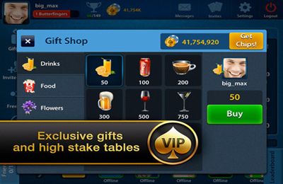 Poker de Texas VIP