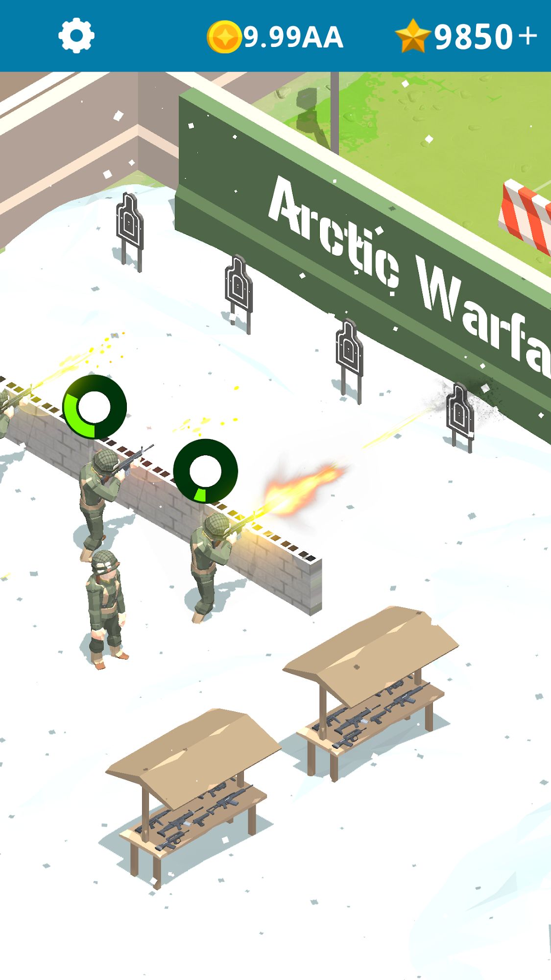 Idle Army Base für Android