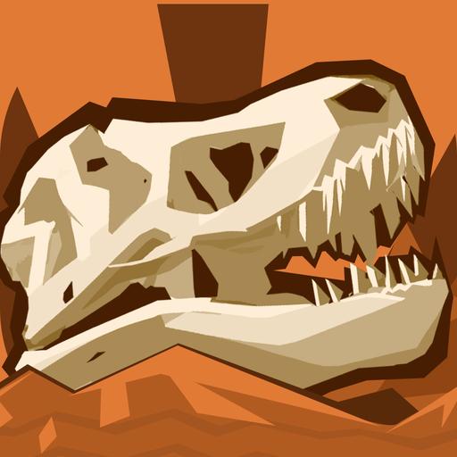 Dino Quest 2: Jurassic bones in 3D Dinosaur World іконка