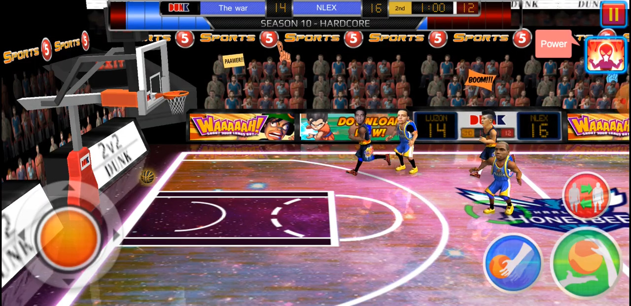 2 VS 2 Basketball Sports для Android