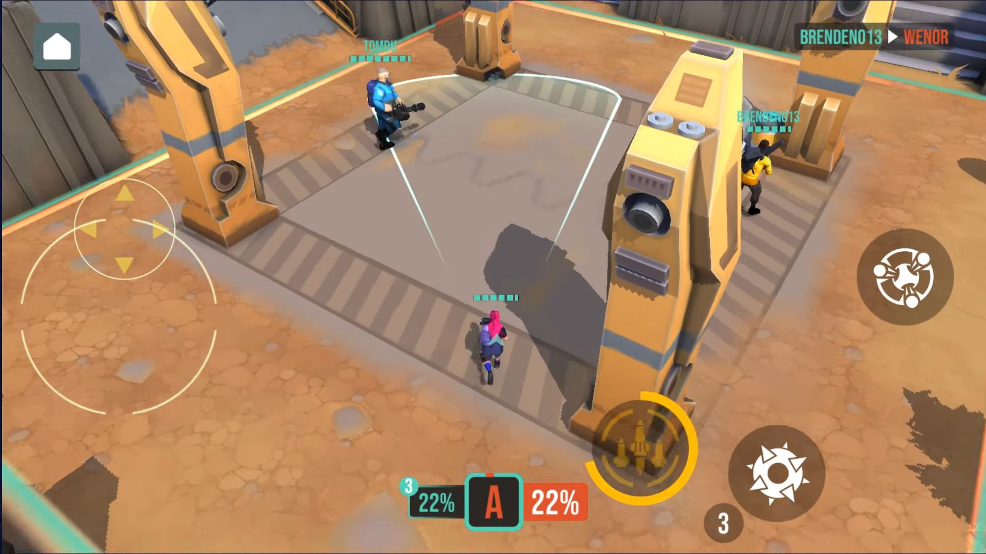 Ricochet Squad captura de pantalla 1