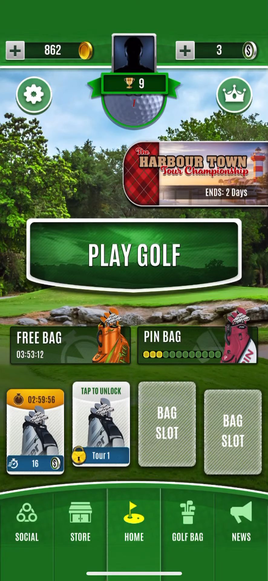 Ultimate Golf! captura de pantalla 1