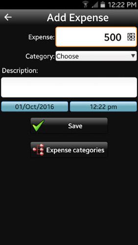 Android app Daily expenses 2