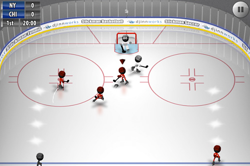 Stickman: Ice hockey for iPhone for free