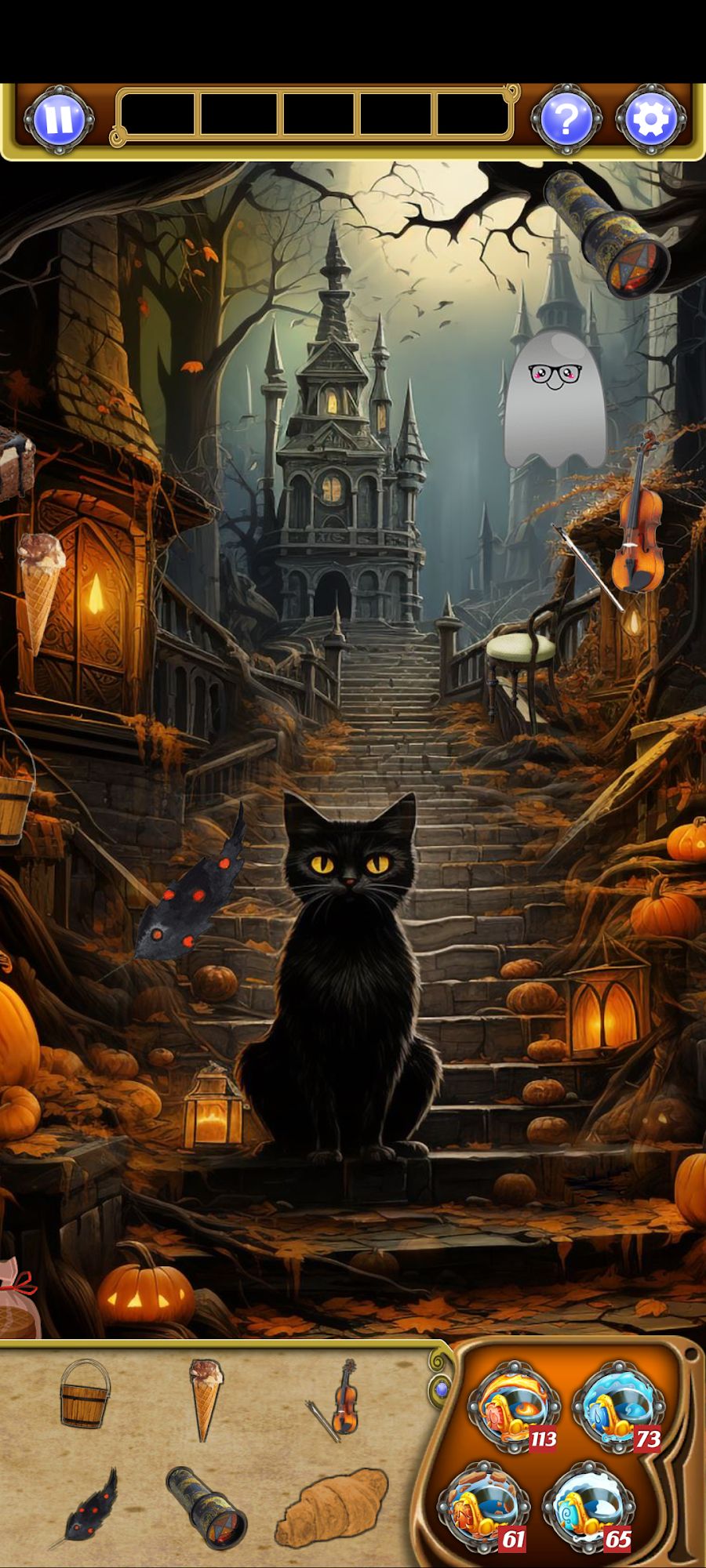 Hidden Object: Happy Halloween скриншот 1