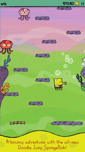  Doodle Jump Sponge Bob Square pants