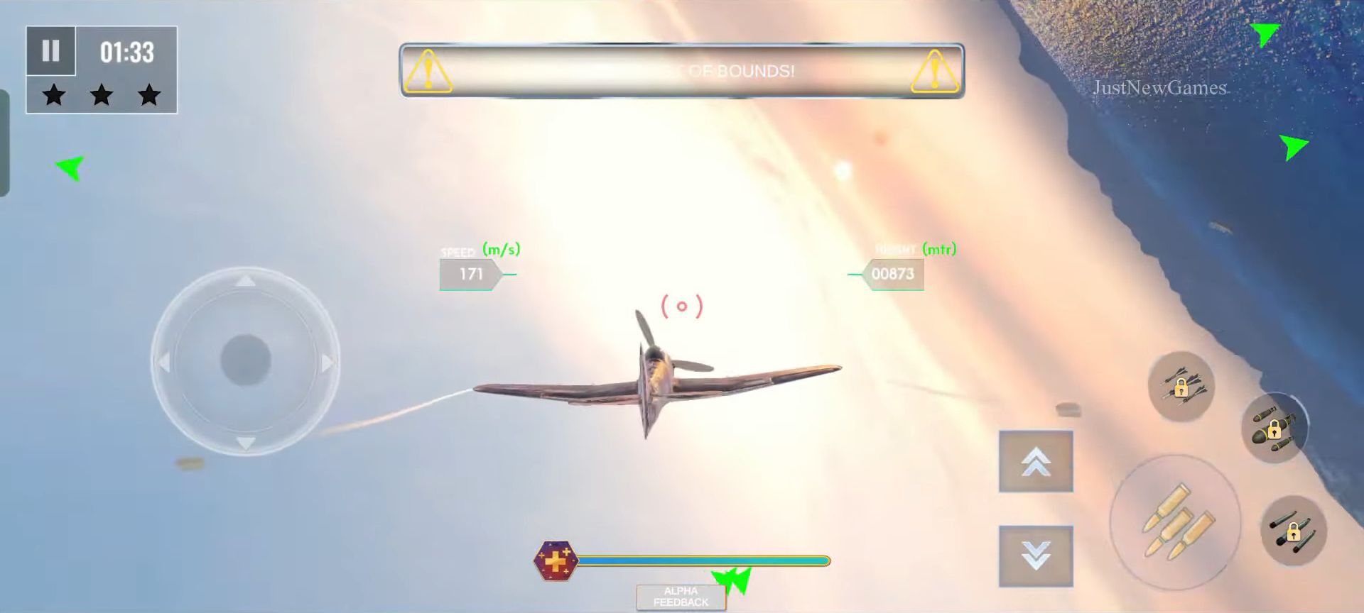 Fighter Pilot: Iron Bird captura de pantalla 1