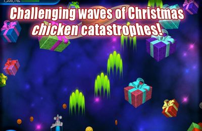 Chicken Invaders 3 Revenge of the Yolk Christmas Edition for iPhone for free