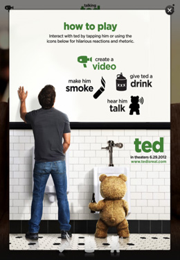 Talking Ted Uncensored in Russian