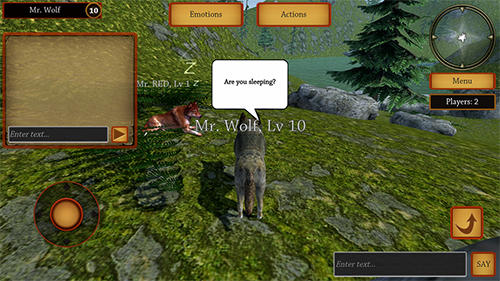 Wolf simulator evolution captura de tela 1