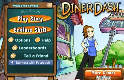 Diner Dash Deluxe in Russian