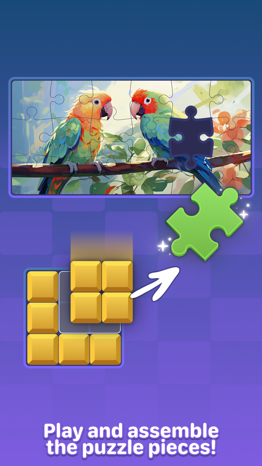 Boom Blocks Classic Puzzle captura de pantalla 1