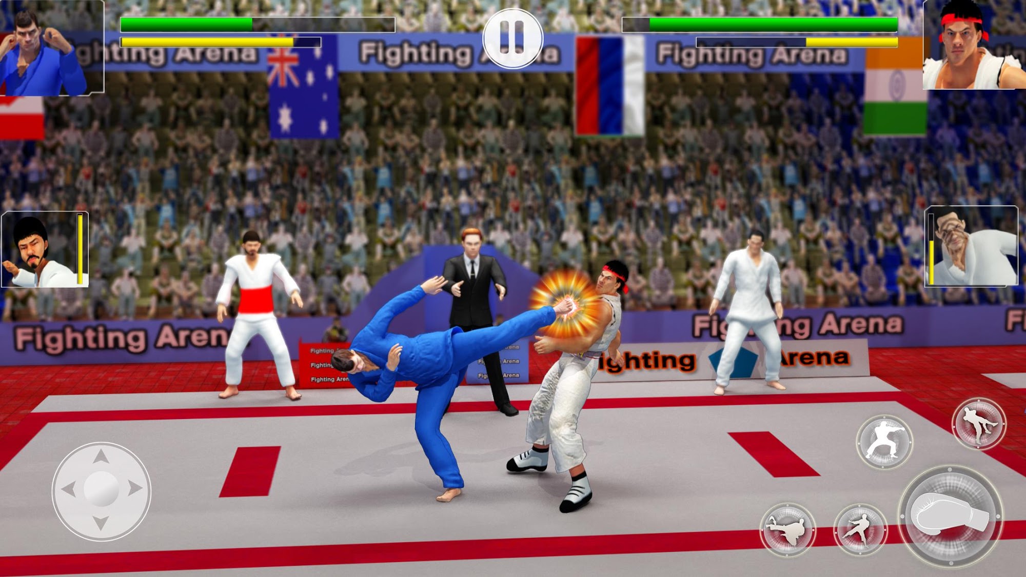 Карате Борьба Игры: Kung Fu King Final Fight для Android