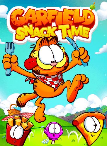 logo Garfield Hora do lanche