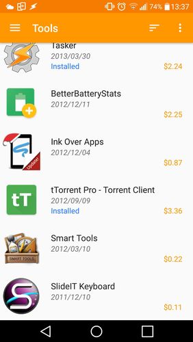 Completely clean version Purchased apps: Restore your paid apps without mods