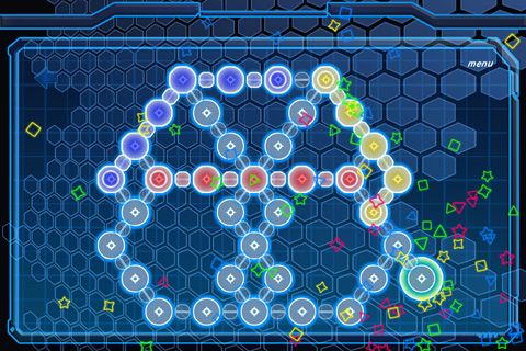 Serpente de neon para iPhone grátis