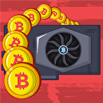 Bitcoin mining icono