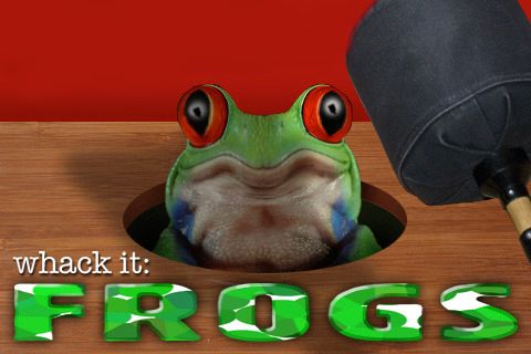 logo Whack it: Frogs