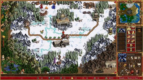 日本語のHeroes of might & magic 3 