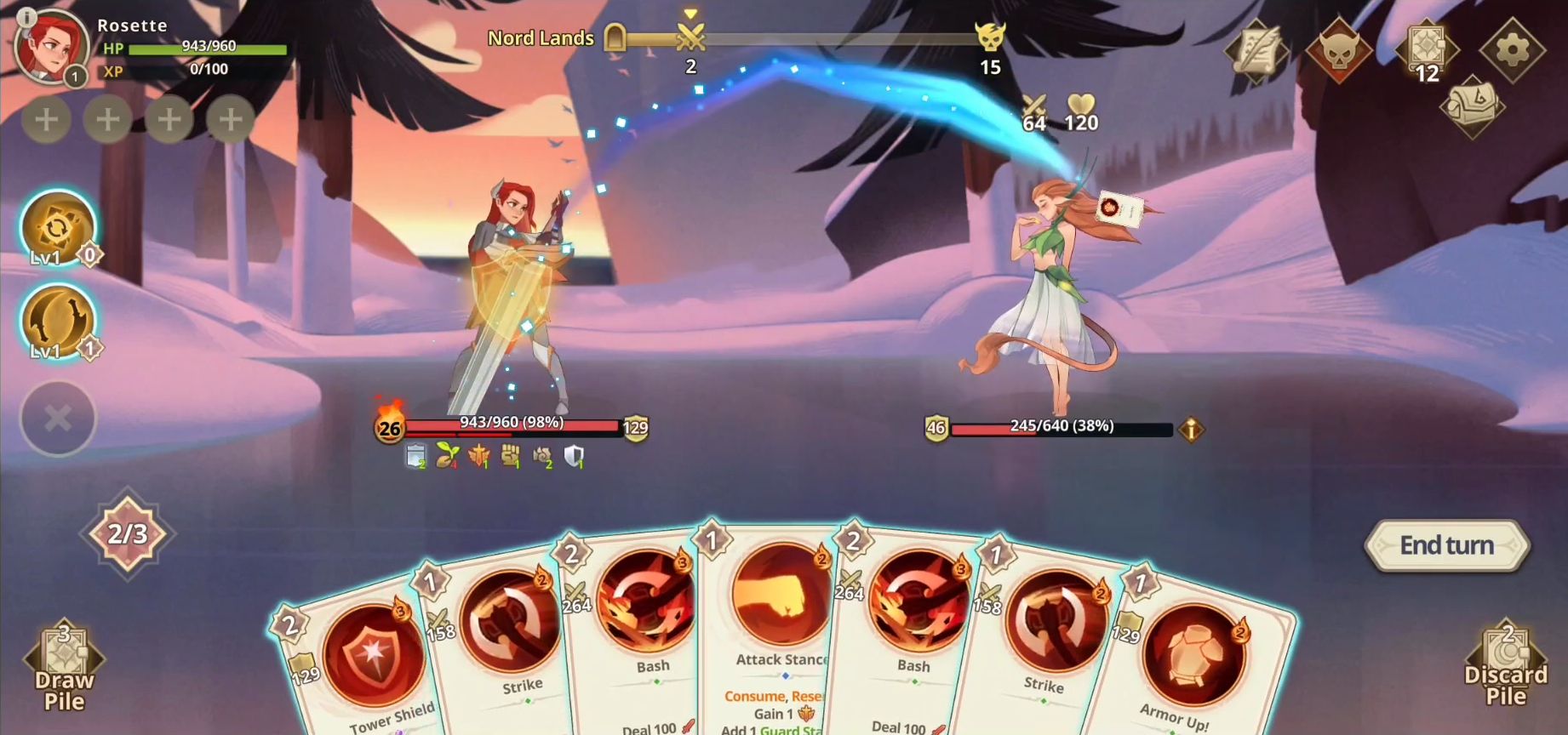 Ancient Gods: Card Battle RPG screenshot 1