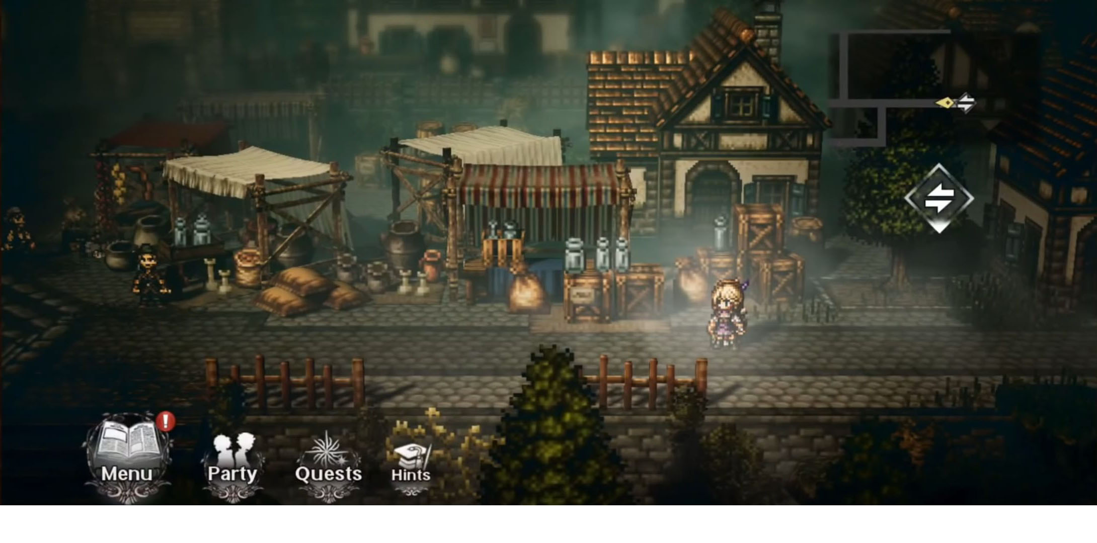 OCTOPATH TRAVELER: CotC captura de pantalla 1