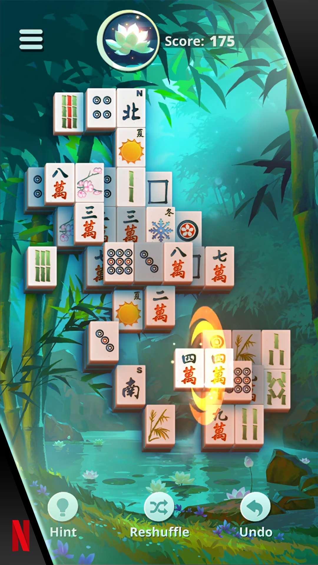 NETFLIX Mahjong Solitaire screenshot 1