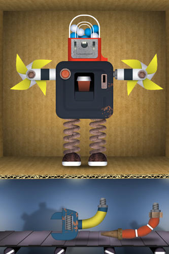 Toca: Robot lab in Russian