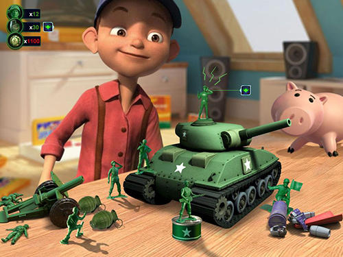 Army men strike for Android