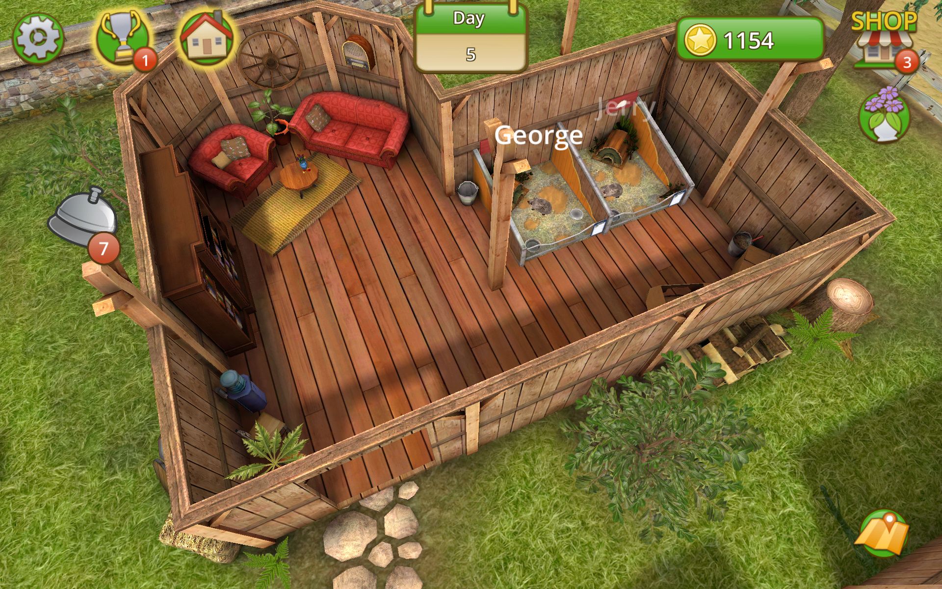 Pet World - My animal shelter - take care of them screenshot 1