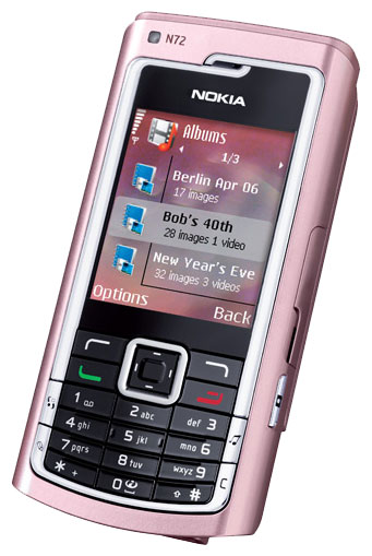 Рингтоны для Nokia N72