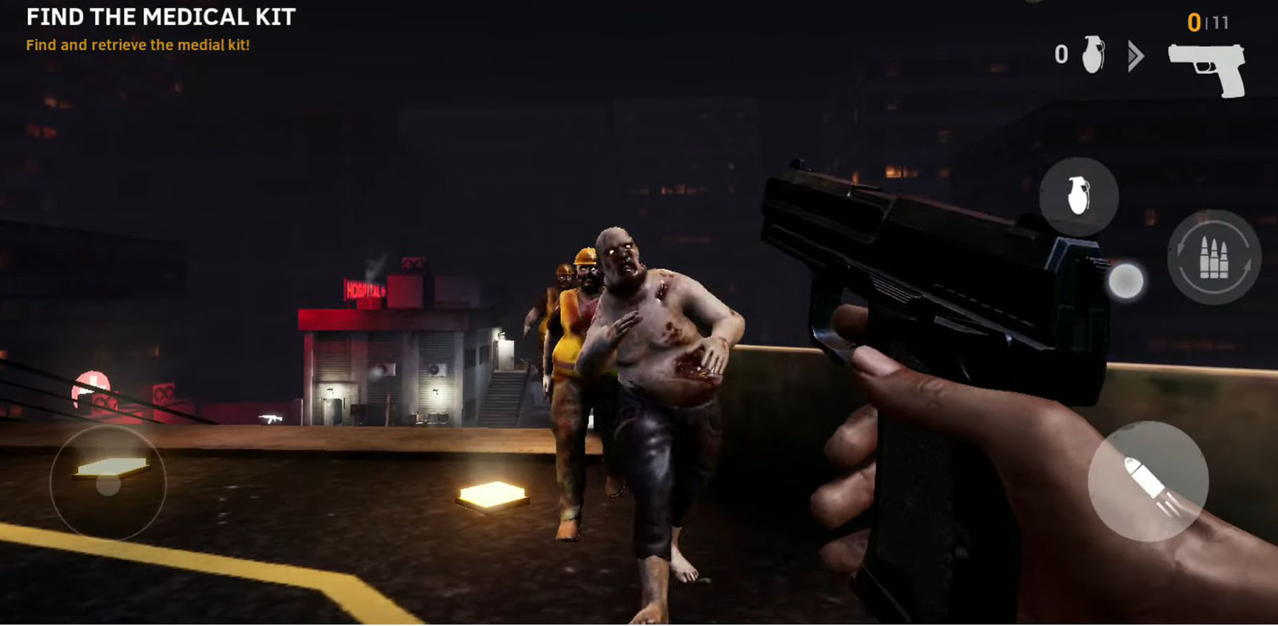 Road to Dead - Zombie Games FPS Shooter captura de pantalla 1