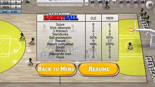 Stickman basketball