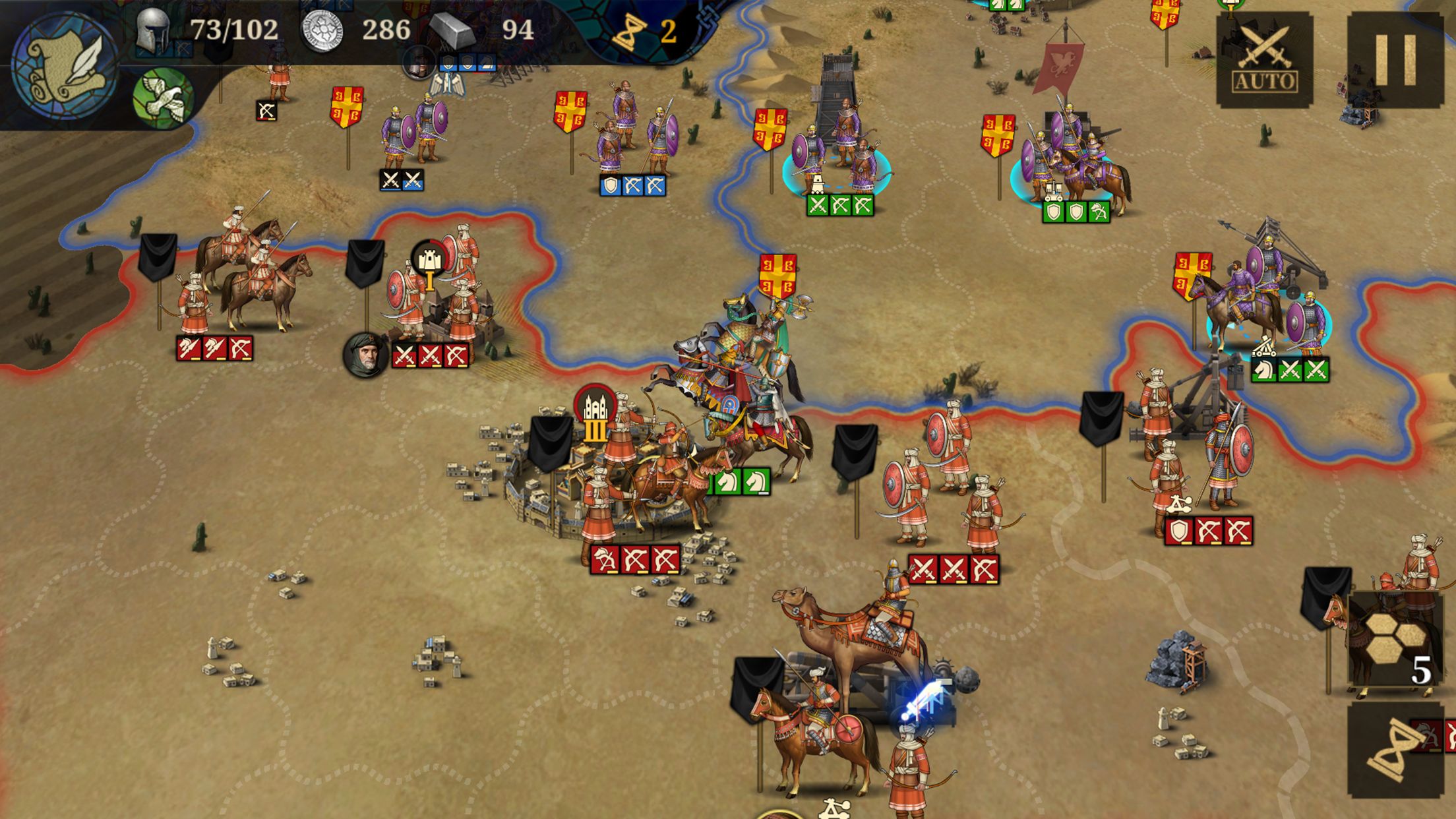 European War 7: Medieval スクリーンショット1