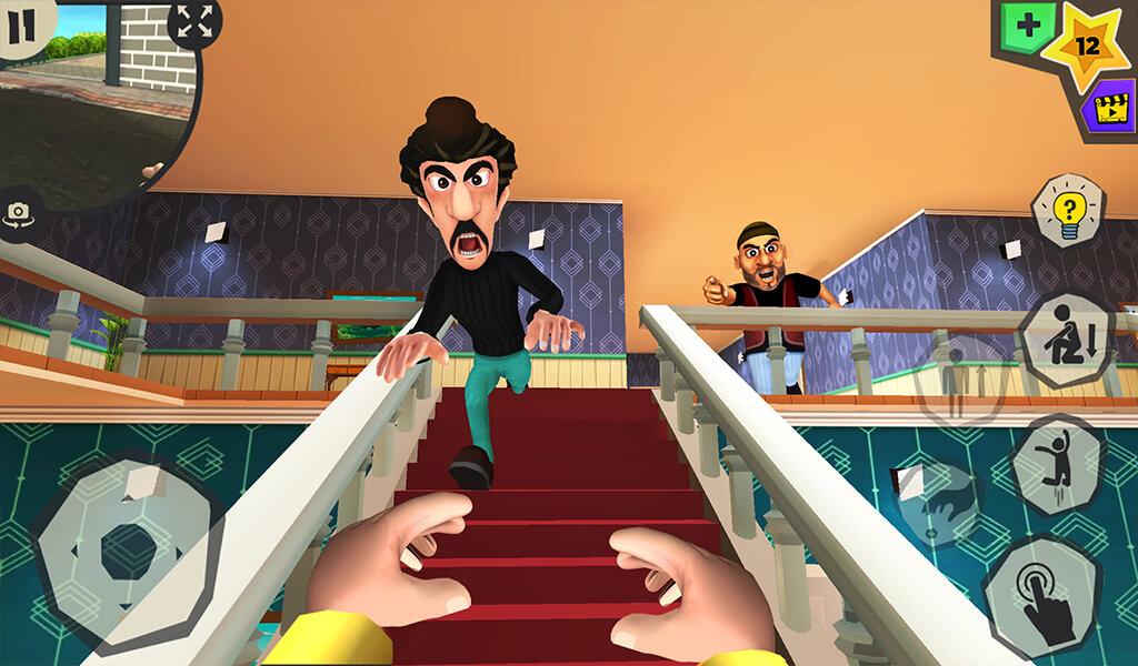 Scary Robber Home Clash pour Android