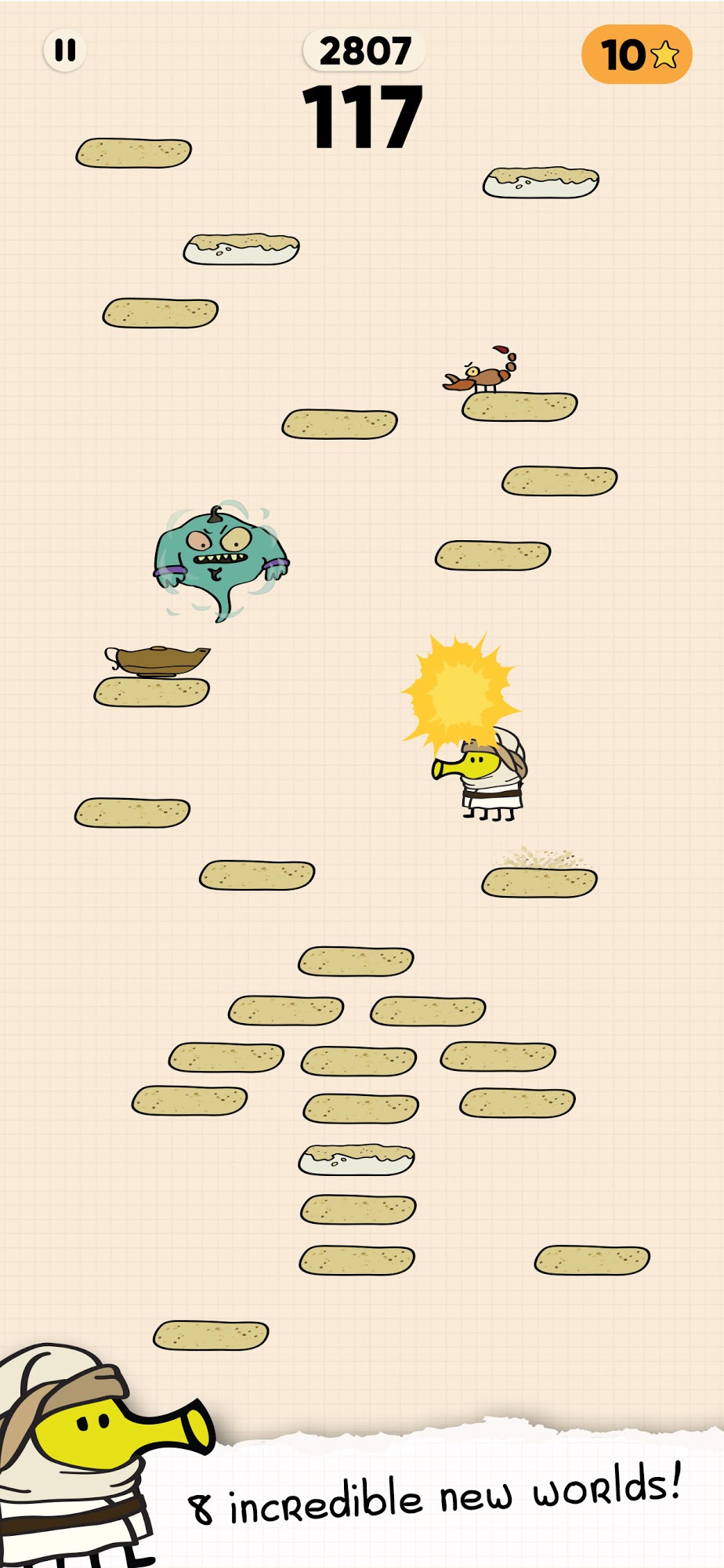 Doodle Jump 2 captura de pantalla 1