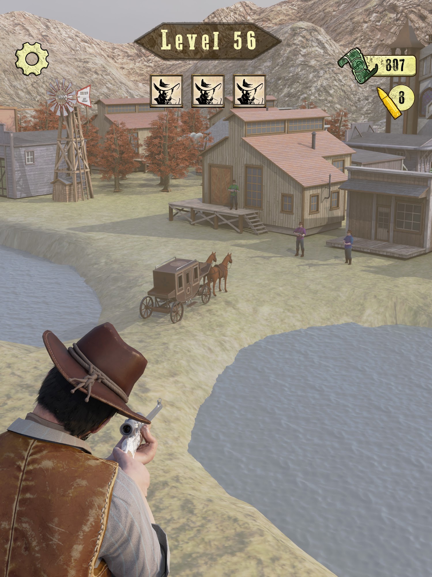 Wild West Sniper: Cowboy War für Android