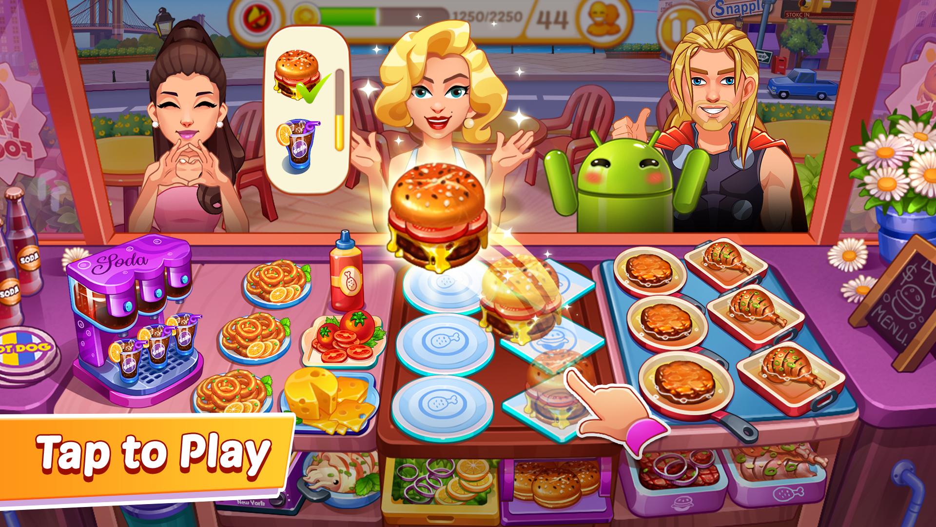 Crazy Cooking: Craze Restaurant Chef Cooking Games captura de pantalla 1