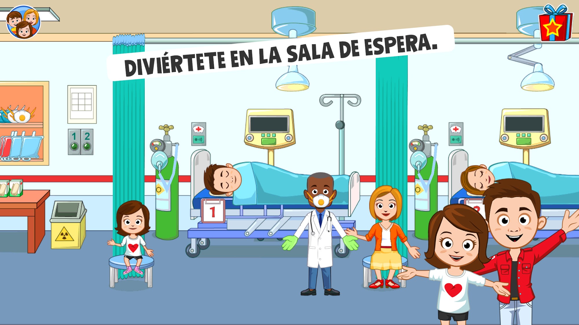 My Town : Hospital and Doctor Games for Kids captura de pantalla 1