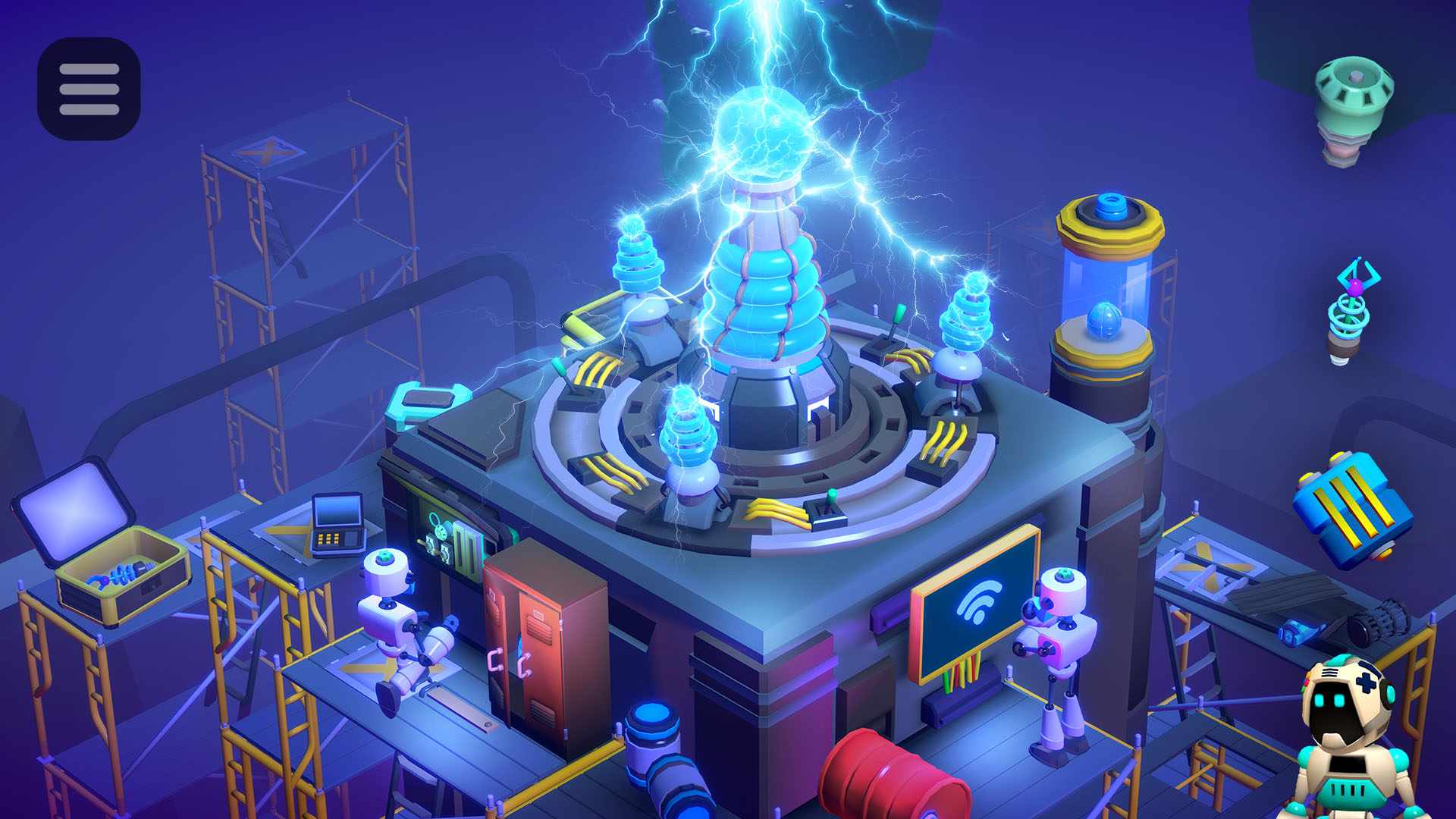 Tiny Robots: Portal Escape скриншот 1