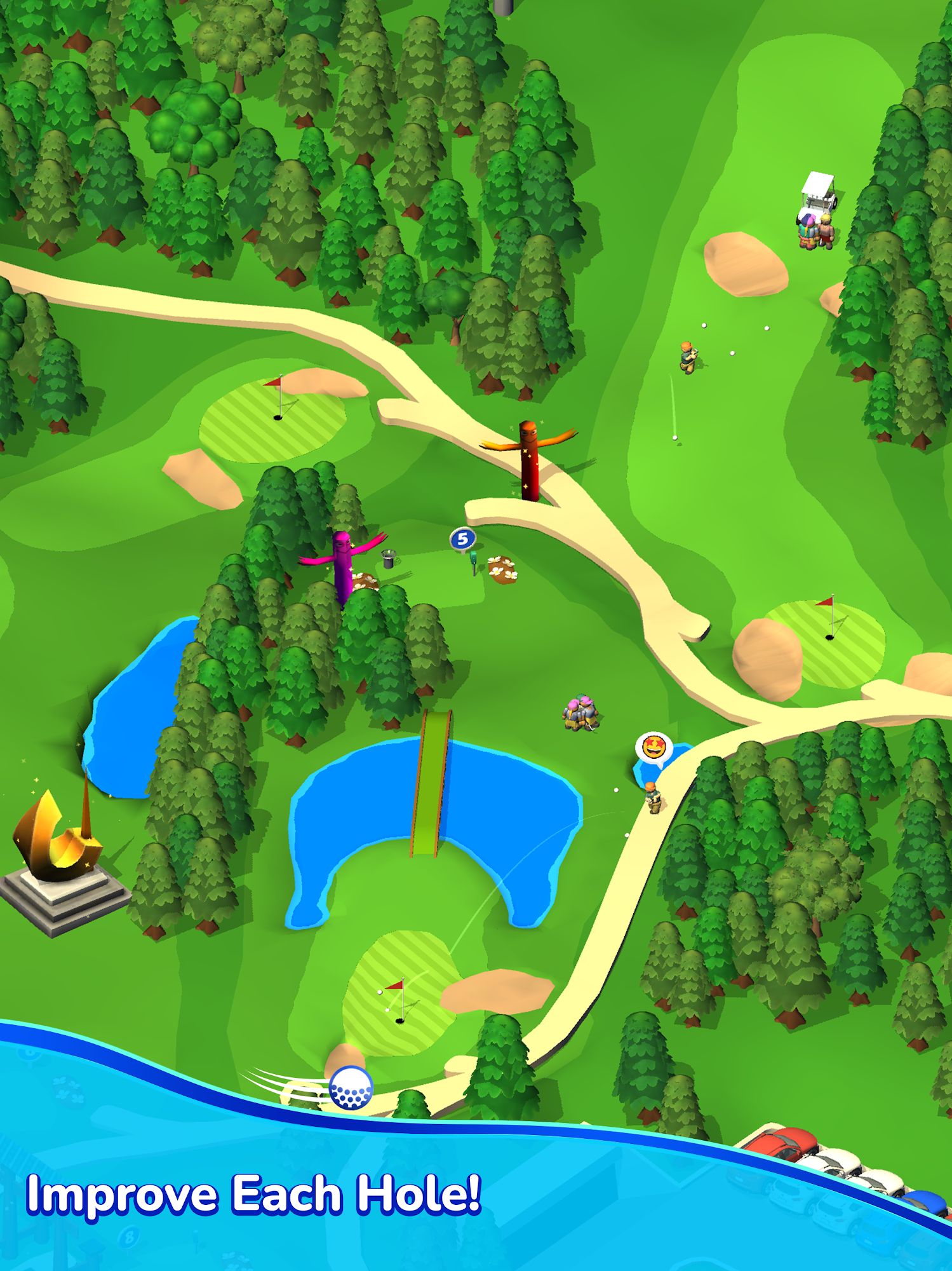 Idle Golf Club Manager Tycoon скріншот 1