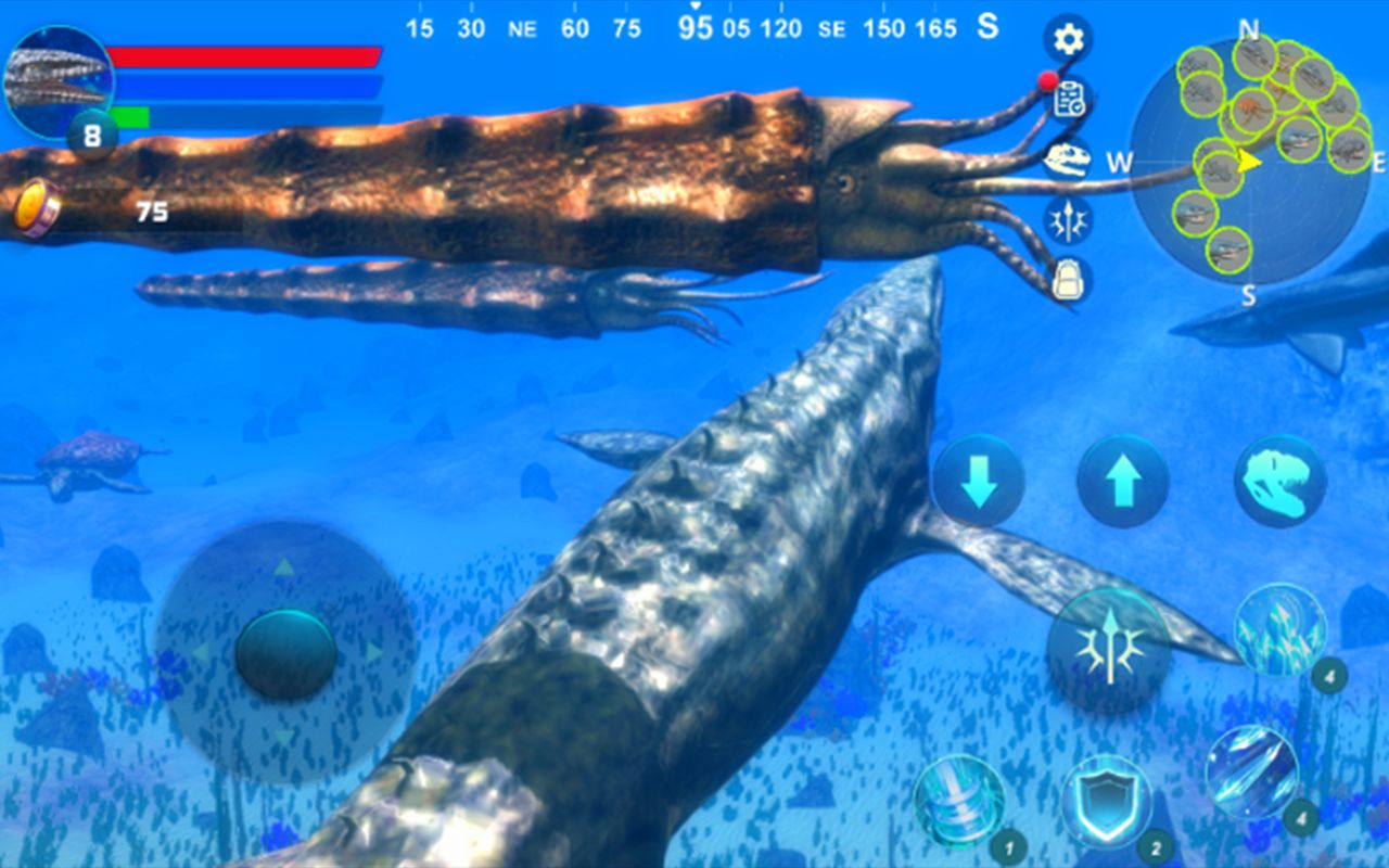 Mosasaurus Simulator スクリーンショット1