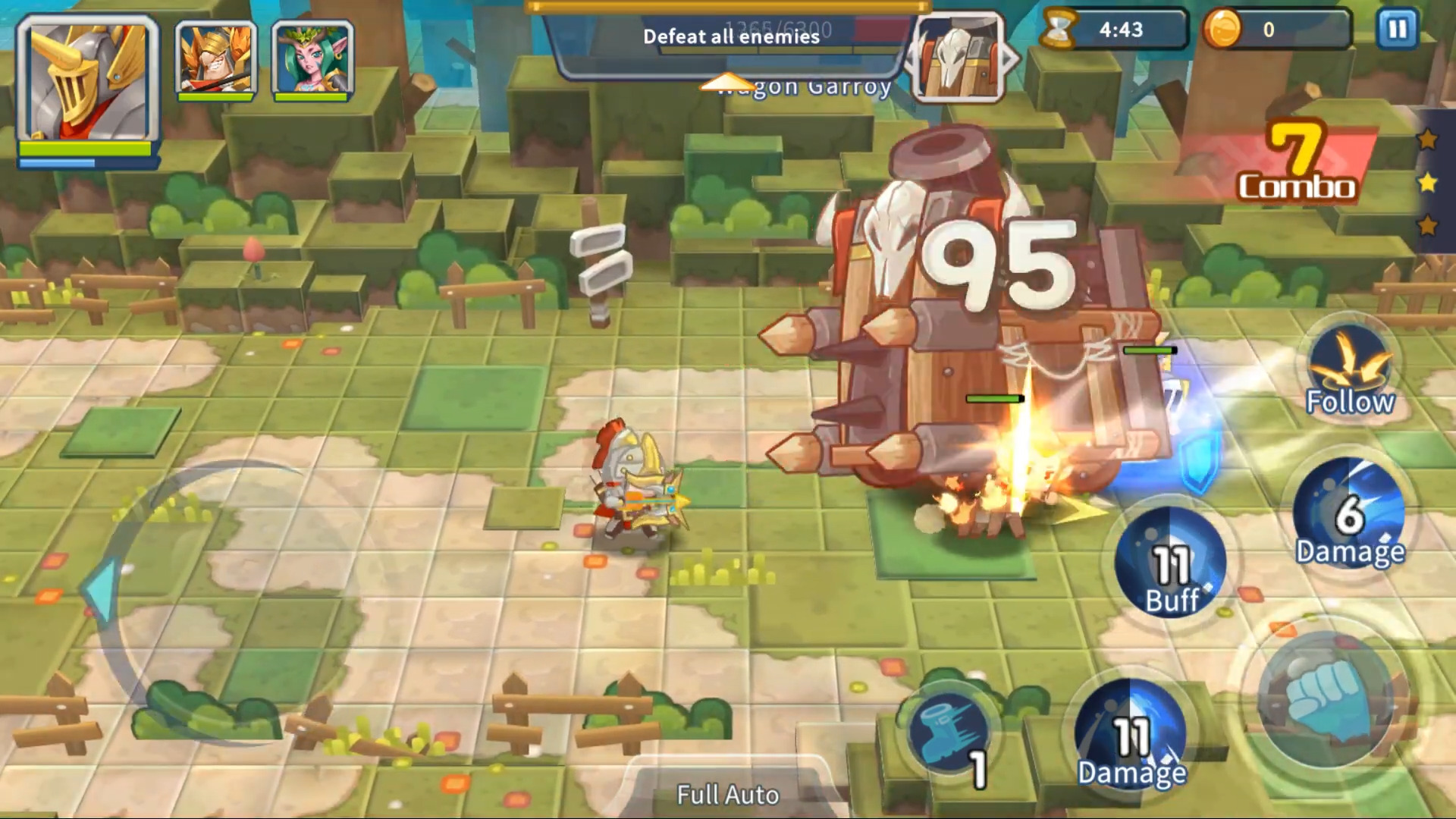 Monster Knights - Action RPG capture d'écran 1