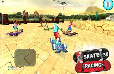 Skate Racing 3D (Free Racing games) for iPhone for free