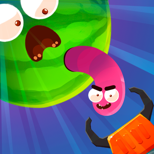 Worm out: Brain teaser & fruit icon