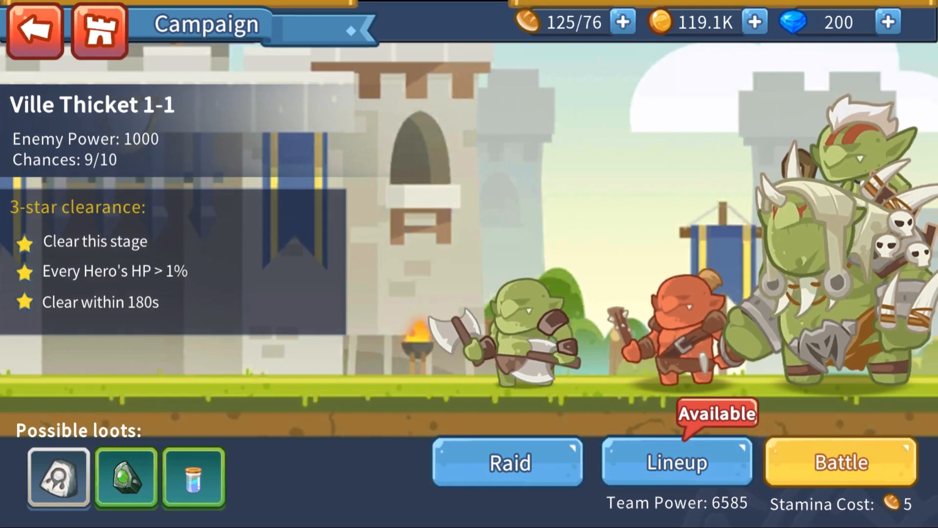 Monster Knights - Action RPG capture d'écran 1