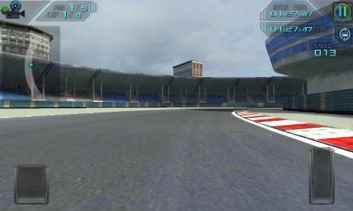High speed 3D racing captura de pantalla 1