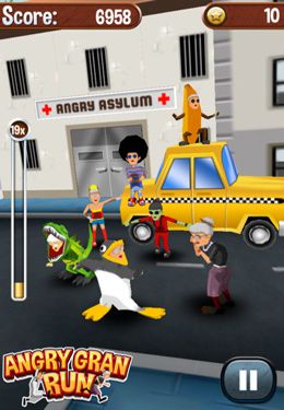 Angry Gran Run for iPhone for free